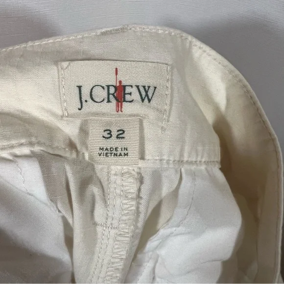 J. Crew Cargo Pant in Ripstop Cotton Tan Wide Leg Y2K Gorpcore Women's Size 32 - Picture 8 of 11